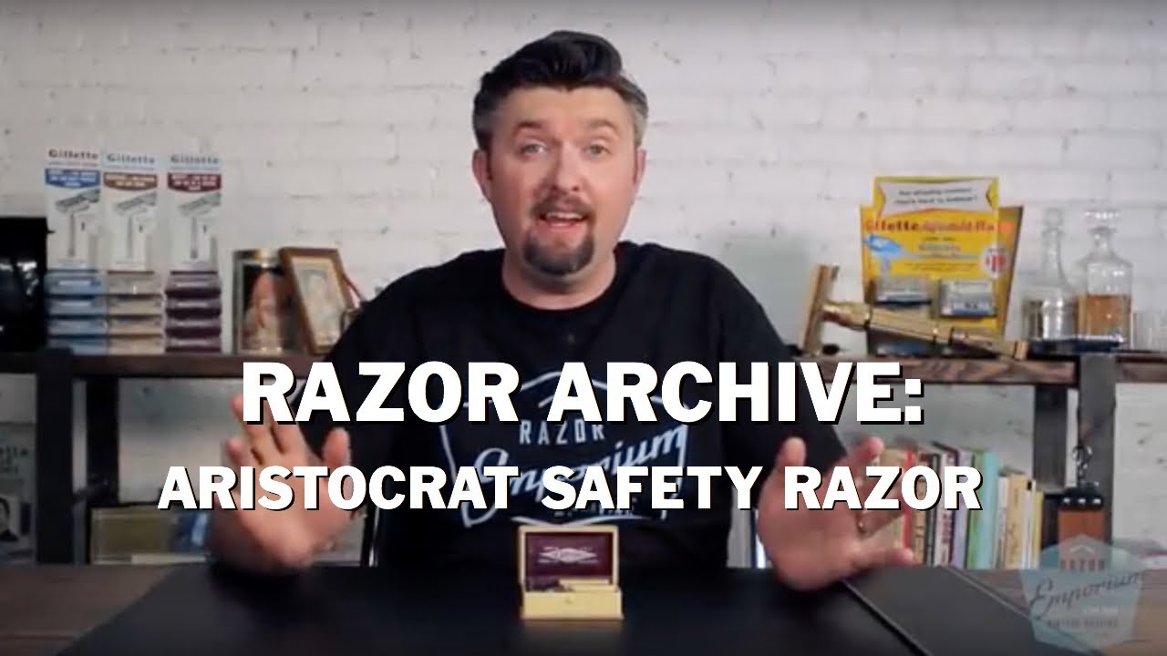 Razor Archive Gillette Old Type Series: Aristocrat Safety Razor