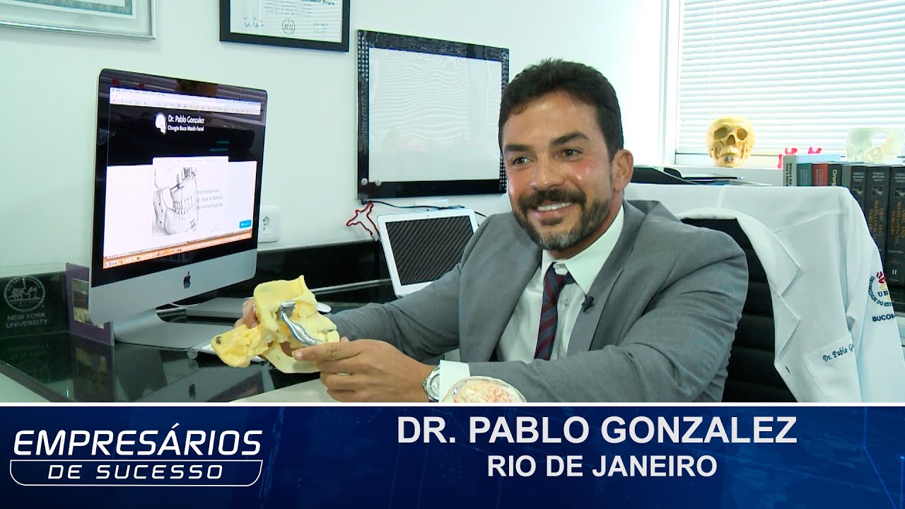 Dr Pablo Gonzalez cirurgia buco maxilo facial Empresários de Sucesso Tv