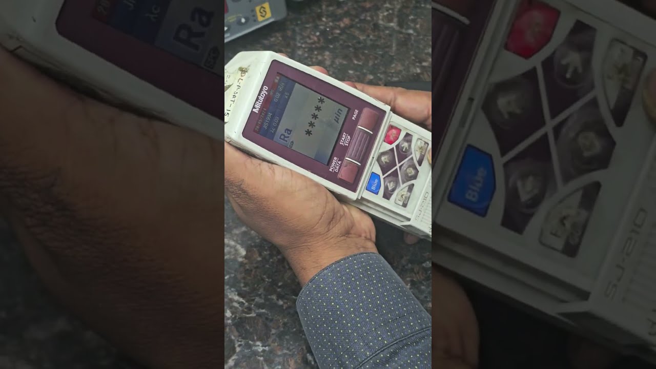 #How to change unit of mitutoyo surface roughness tester Sj-210