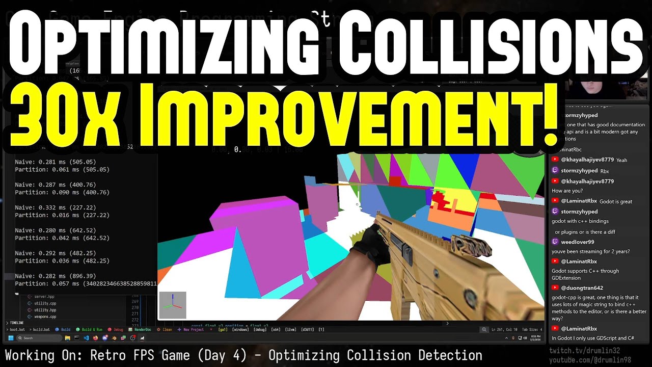 C++ Game Engine Dev [No Libraries] - Retro Online FPS (Day 4)
