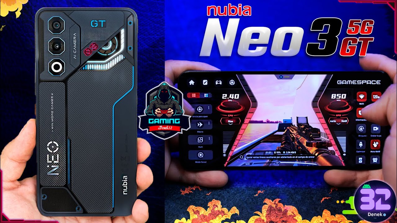 Nubia NEO 3 GT 5G Gaming Test | Probamos TODO el Poder