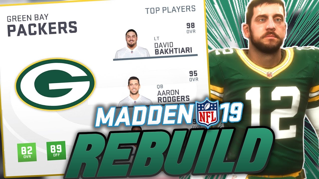 Rebuilding The Green Bay Packers | Madden 19 Franchise
