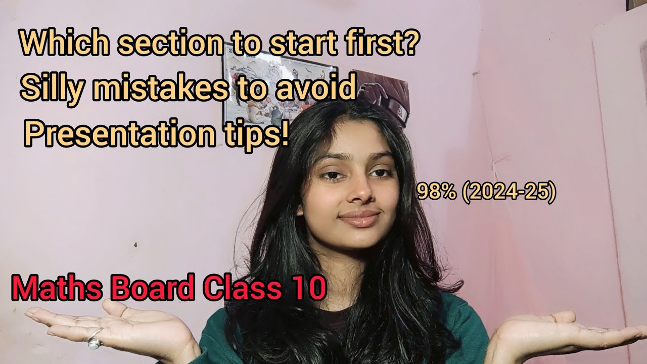 Last min Strategy for Maths Class 10(98%) Standard+Basic maths #cbse