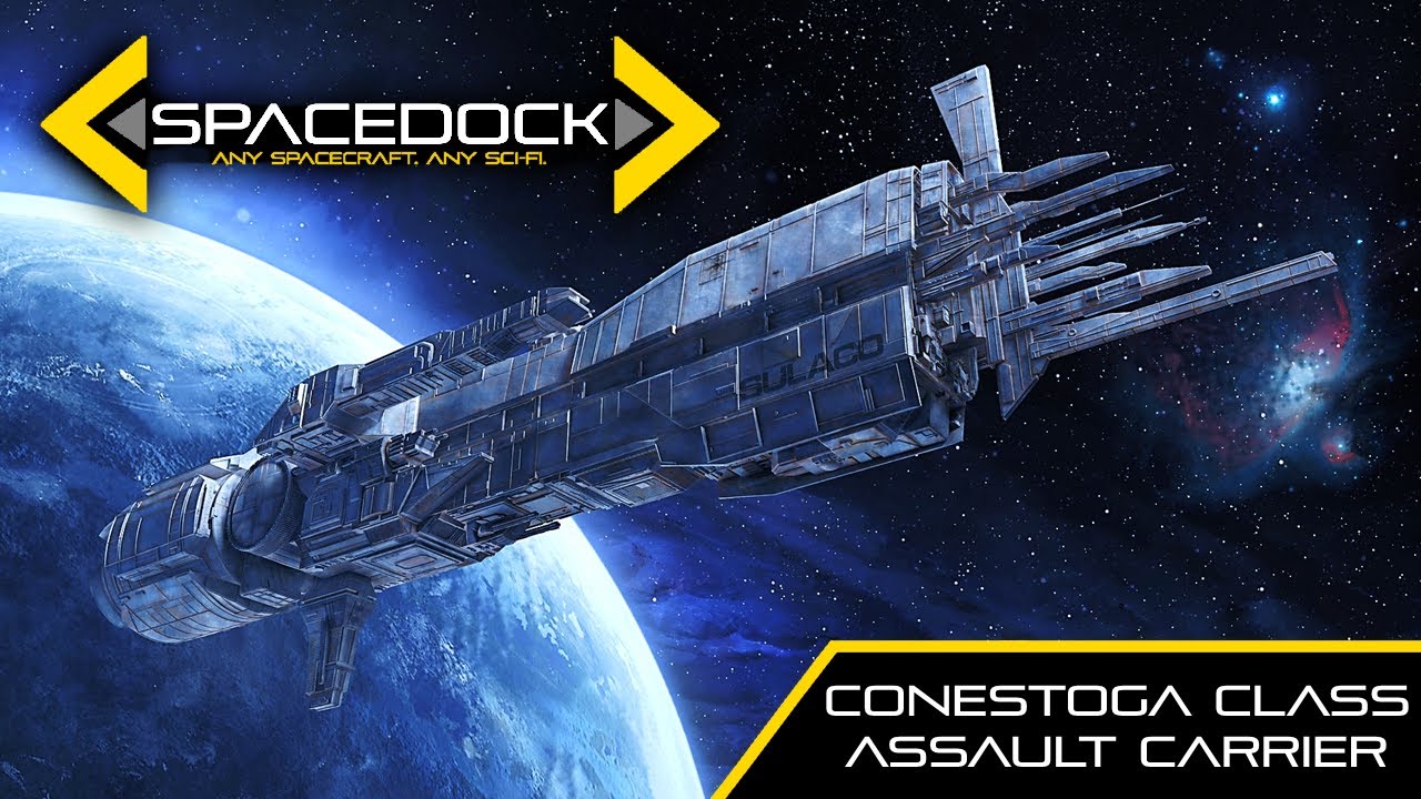 Aliens: Conestoga Class Light Assault Carrier (Sulaco) - Spacedock