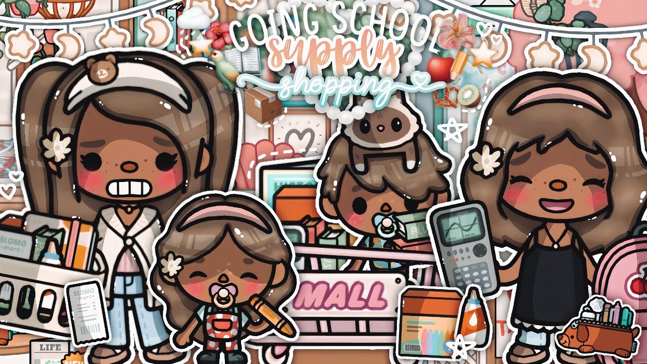 Going SCHOOL SUPPLY Shopping 🌺✏️🏫🐛🥨ɞ ꒦₊˚ || *VOICED* 🎙|| Toca Boca Life World Roleplay 🥝🌺🐠🐾🌧🫧୧ ‧₊˚