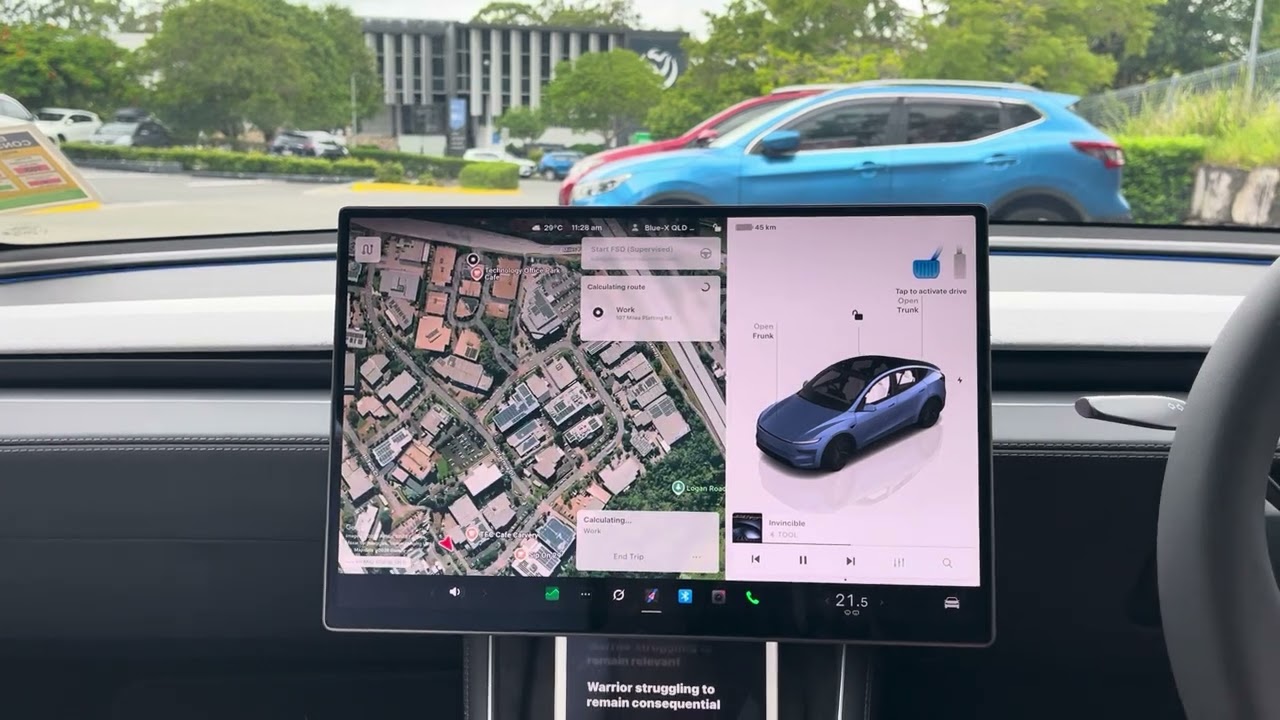Tesla 2026 HW4/AI4 Model Y walkaround, Grok and FSD V13.2.9 demo - QLD Australia