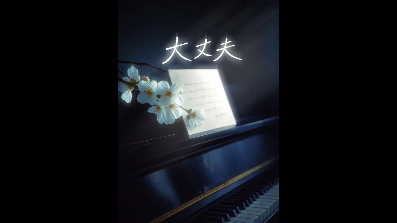 『大丈夫』｜今日を越えるだけでいいピアノバラード
