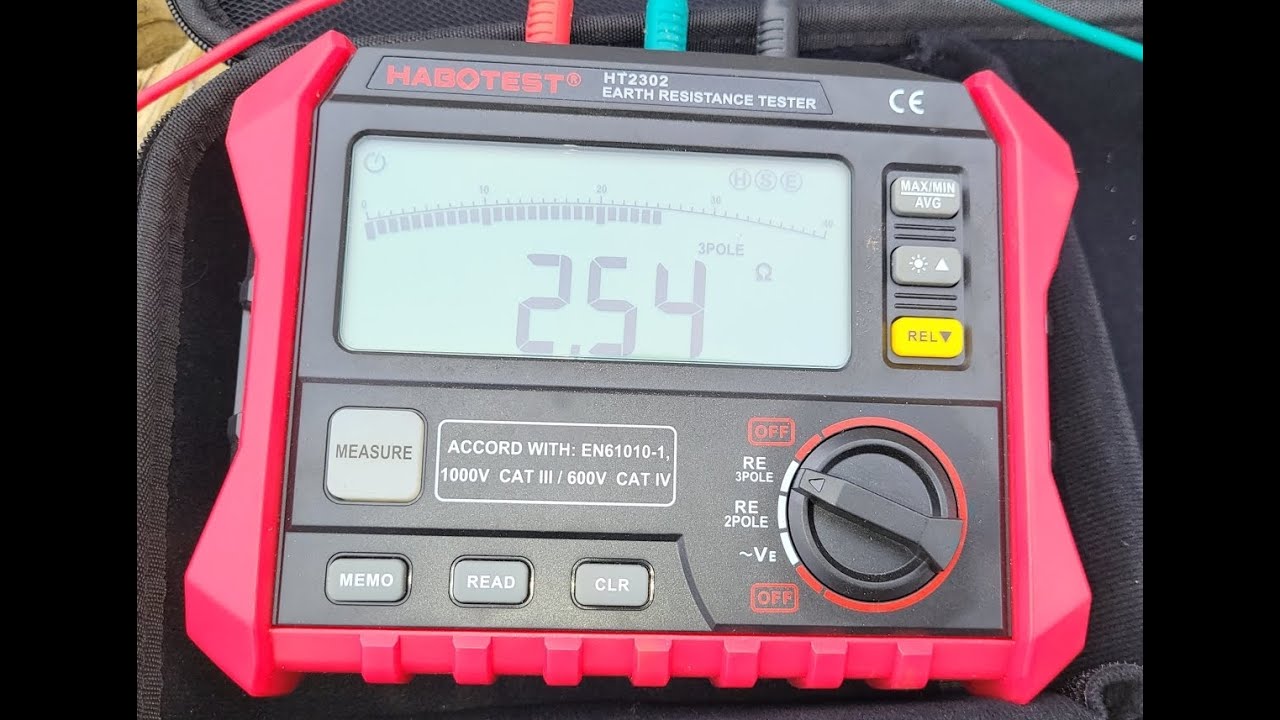 📊 Ghid Pas cu Pas - Utilizarea Aparatului de Măsurat Priza de Pământ (HABOTEST HT2302 / TASI TA862A)