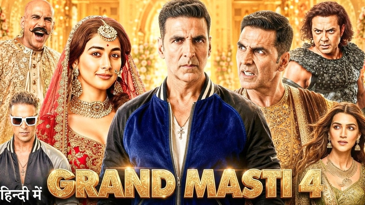 Akshay Kumar, Pooja Hegde & Kriti | Grand Masti 4 (2026) | New Bollywood Comedy Drama Full HD Movie