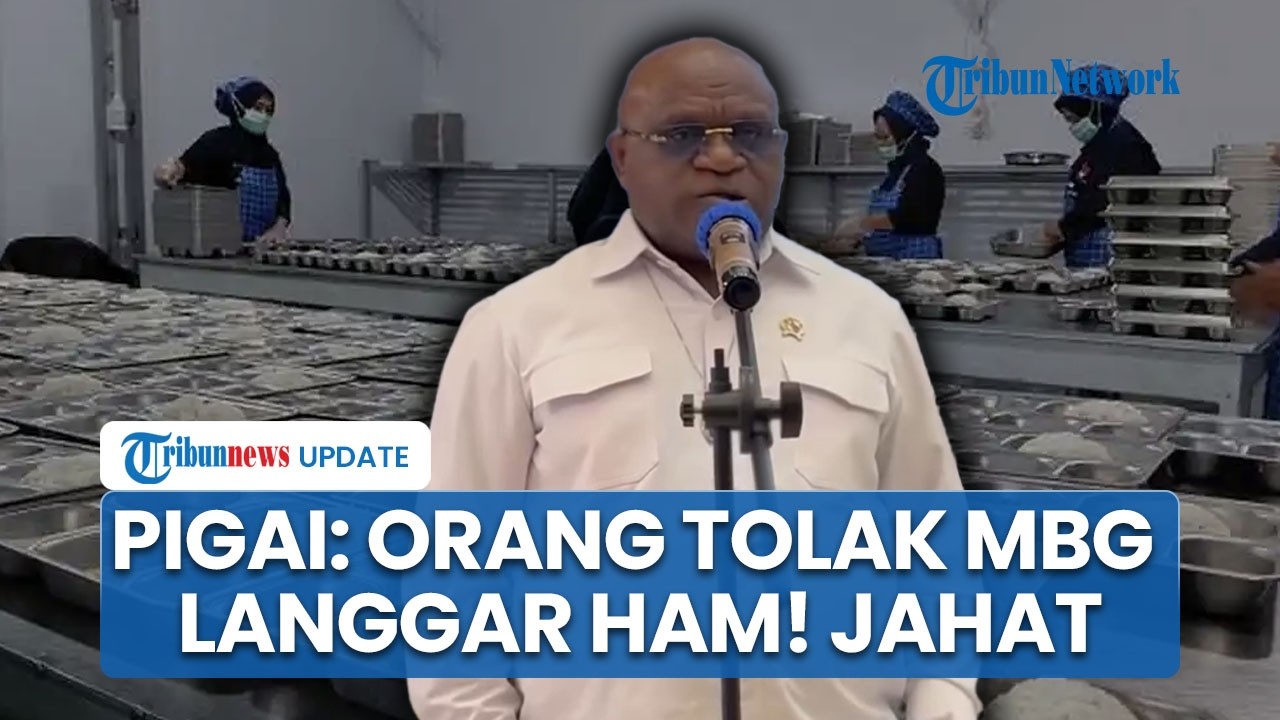 Pengakuan Natalius Pigai Viral: Orang yang Tolak MBG Menentang HAM, Orang Jahat Tak Punya Naluri
