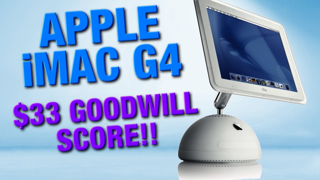 $33 Vintage Apple iMac G4 Score!