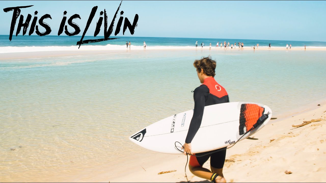 INSANE PIPELINE SURFING! RARE TIDE POOL STATIONARY WAVE!