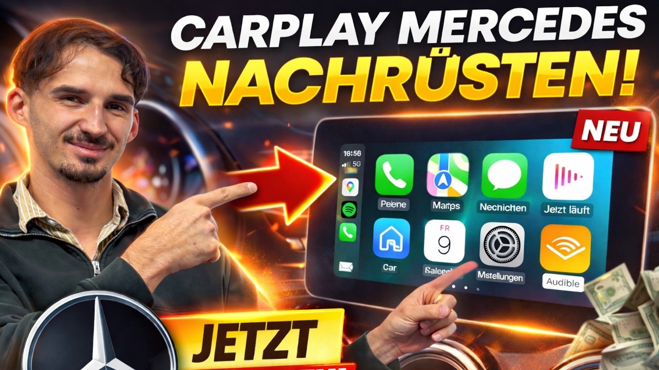 HOW TO | Mercedes Carplay nachrüsten - SO wird‘s gemacht! | BKM Electric 