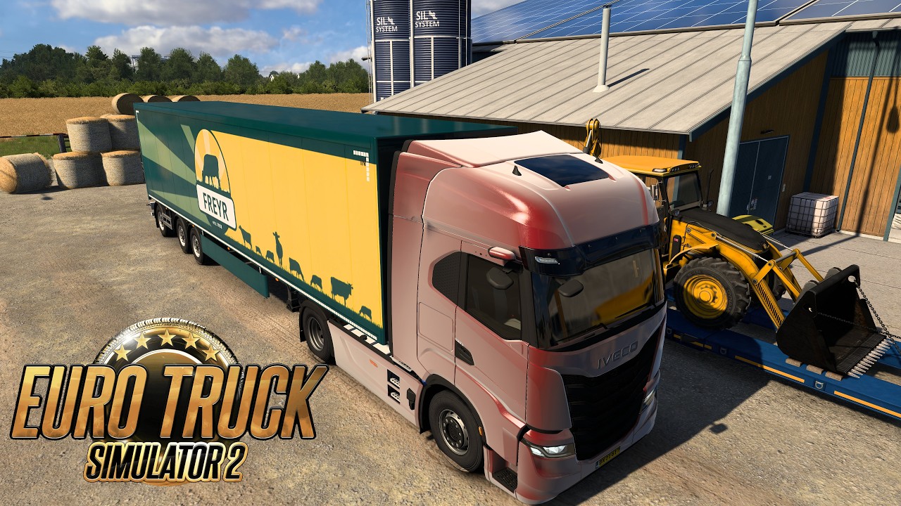 Датский козий сыр. Ольборг - Копенгаген ➣ Euro Truck Simulator 2. #765