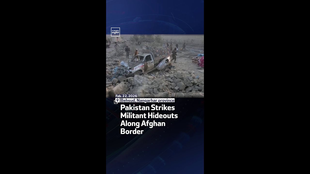 Pakistan Strikes Militant Hideouts Along Afghan Border