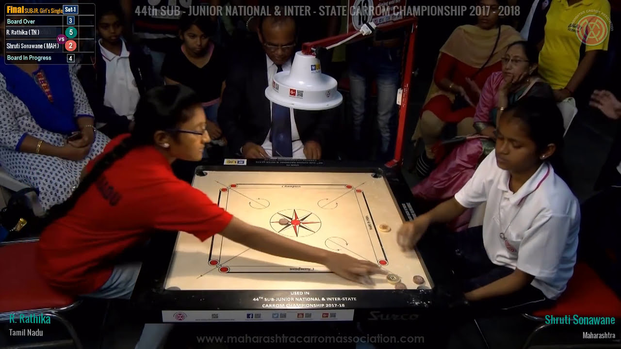 FINAL(Sub-Jr.Girl's Single)-Set-1:R.Rathika(TN) vs Shruti Sonawane(MAH)