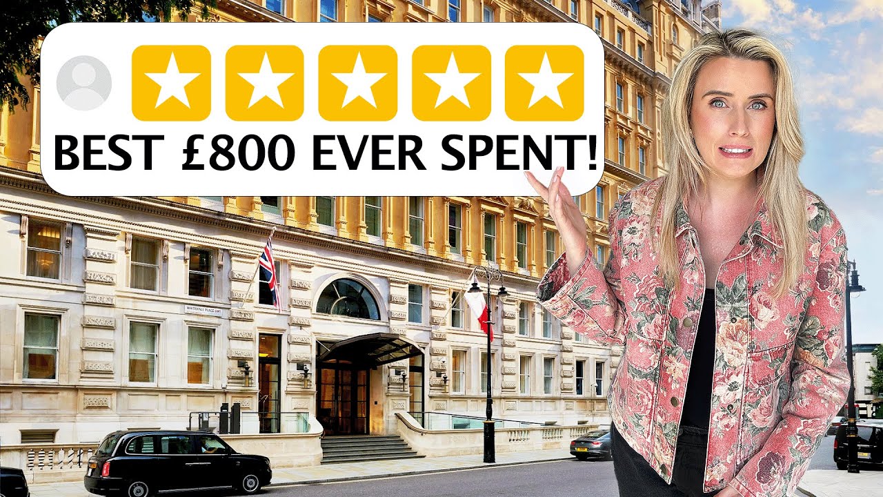 Staying At London's BEST 5 STAR HOTEL! &pound;800 Corinthia