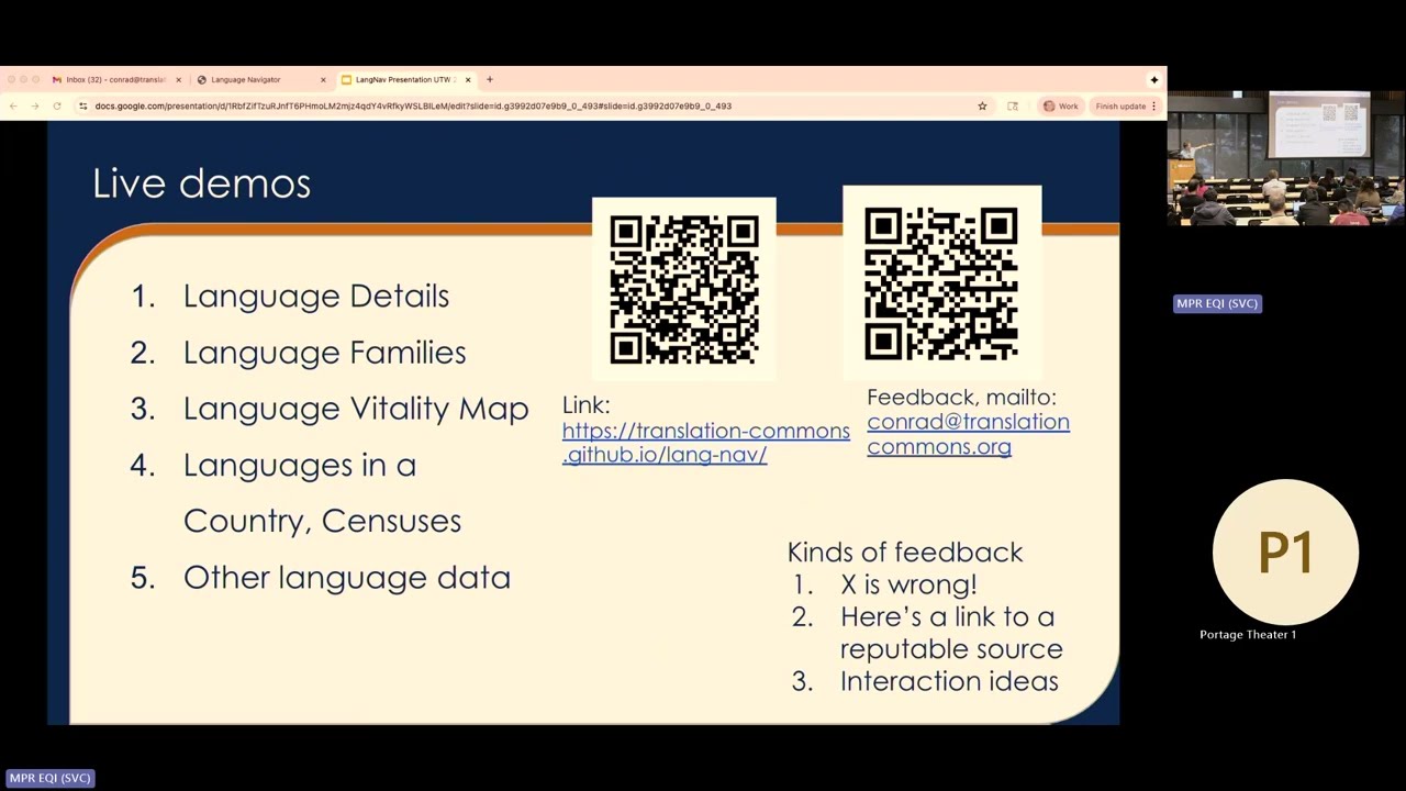 UTW 2025: Understanding the Language Data Landscape to Make Informed Decisions