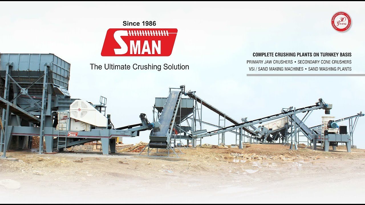 Sman Crushing Products | Crushing & Screening Plant | Equipments |