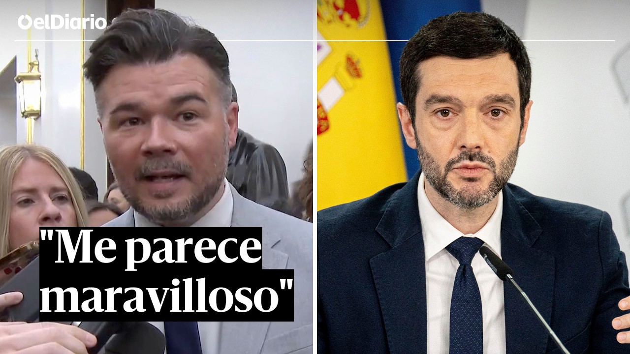 Rufián sobre la posibilidad de que Bustinduy lidere la izquierda: 
