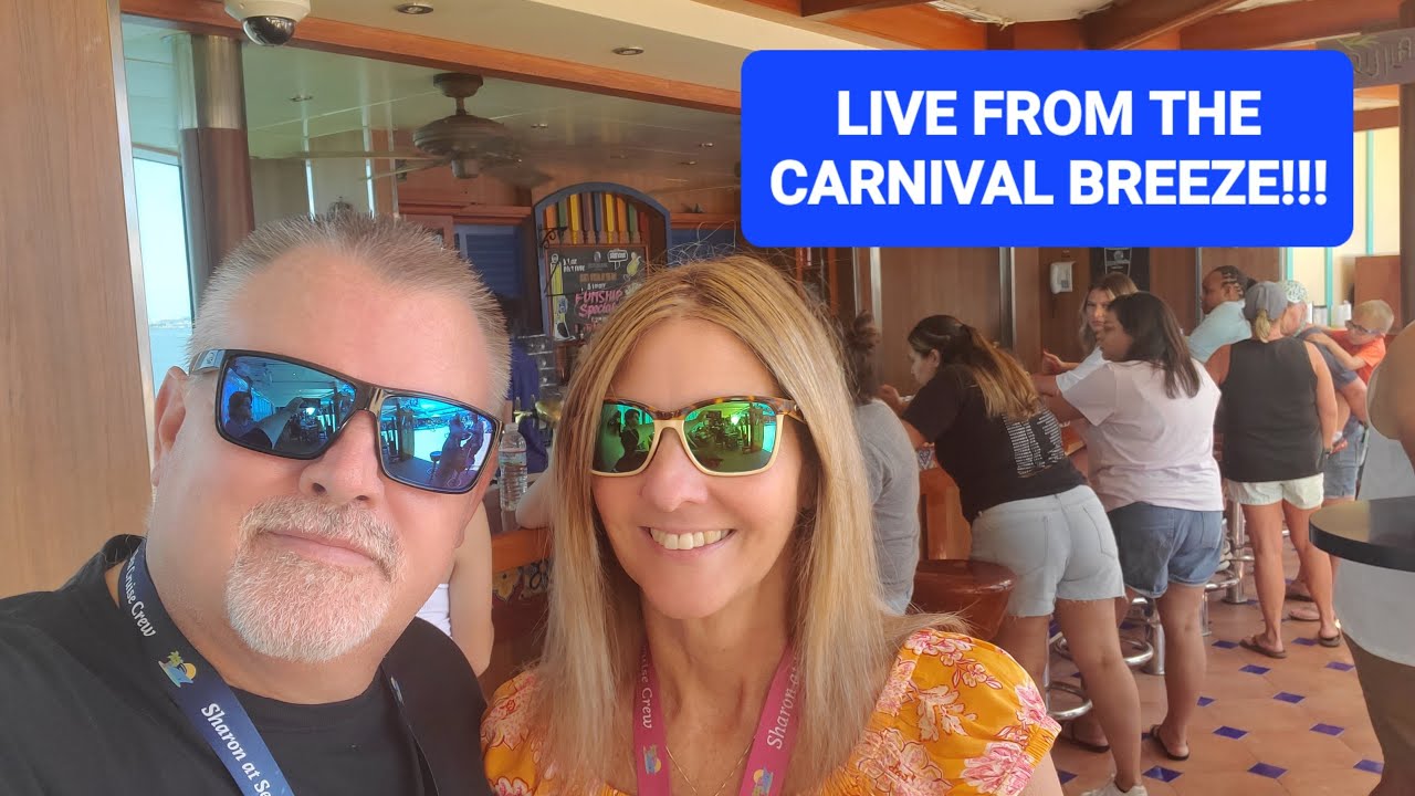 ПРЯМОЕ ВЕЩАНИЕ ИЗ THE CARNIVAL BREEZE / ДЕНЬ ПОСАДКИ