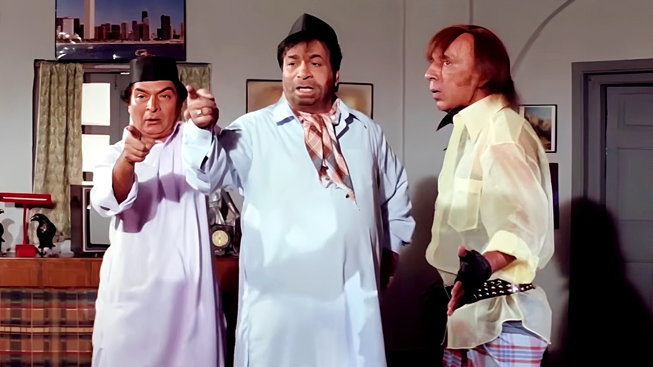 मजा लीजिये असरानी और कादर खान की आधे घंटेवाली नॉन स्टॉप कॉमेडी सीन का | डबल धमाल लोटपोट कॉमेडी सीन