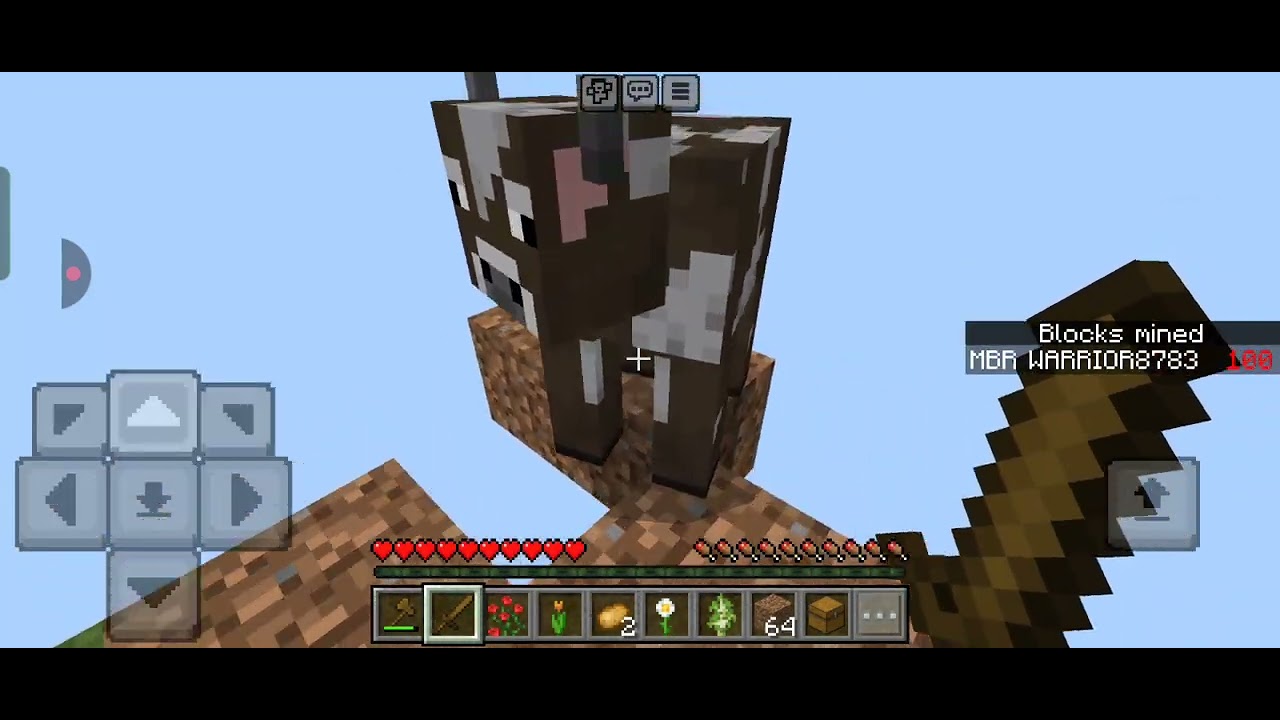 FIRST DAY IN ONE BLOCK WORLD OF MINECRAFT 