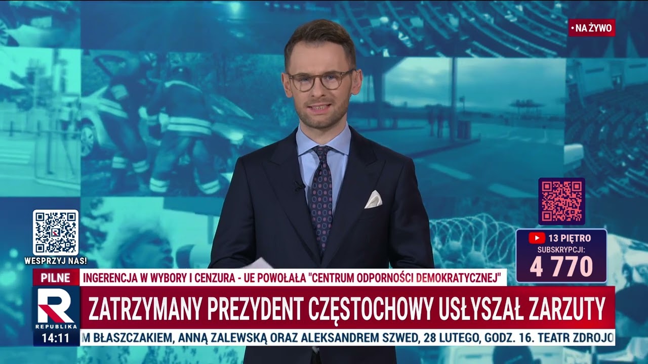 Informacje Telewizja Republika 26.02.2026 godzina 14:00