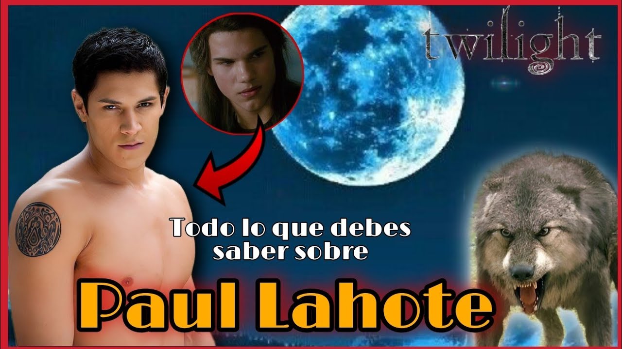 Paul Lahote | su vida | El primero en dejar de ser inmortal #twilight #vampire #crepusculo