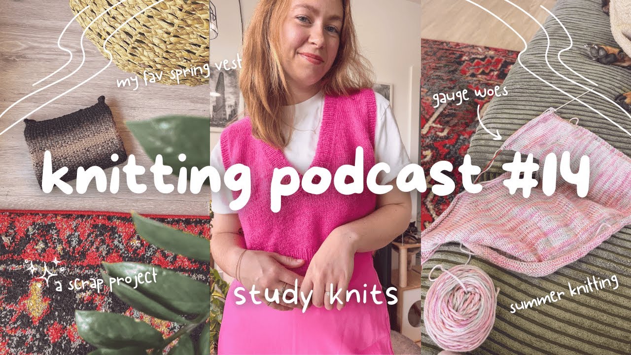 Podcast #14 // Technicolor Purse Kindle Cover, Top Sol Gauge Issues, Blouse No.1