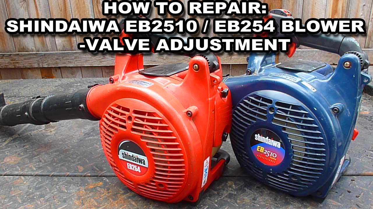 Как отремонтировать нагнетатель Shindaiwa EB254 или EB2510, который не заводится на горячую и тре...