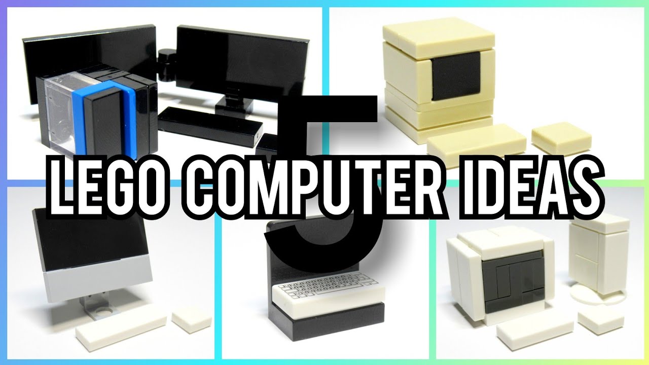 5 Lego Computer Ideas #1 | MOC Tutorial