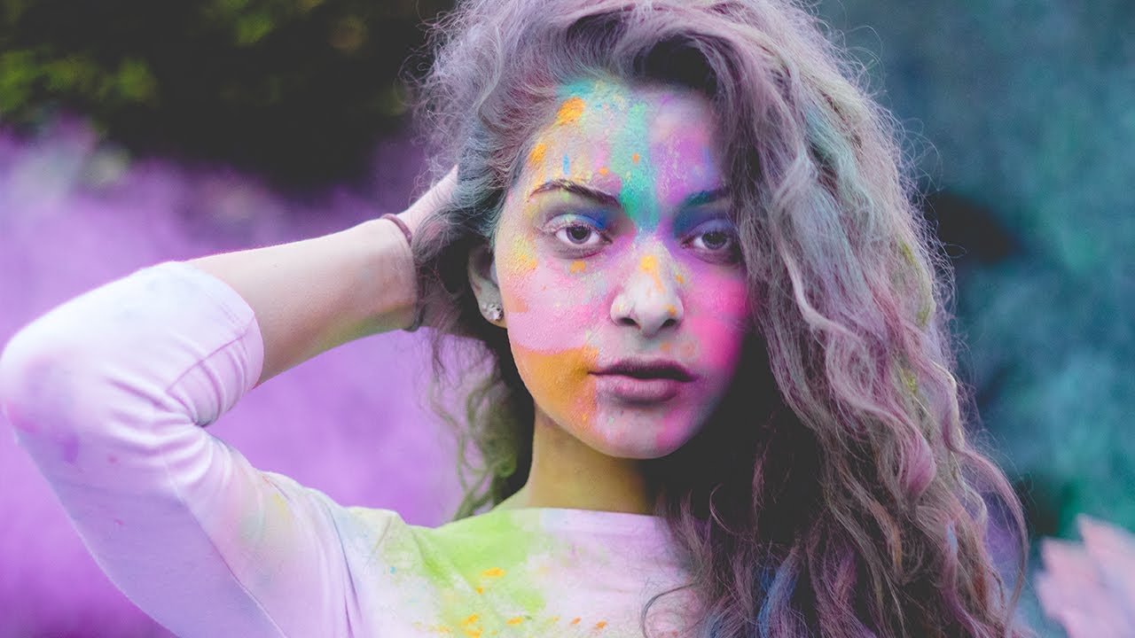 How to shoot Powder Paint portraits