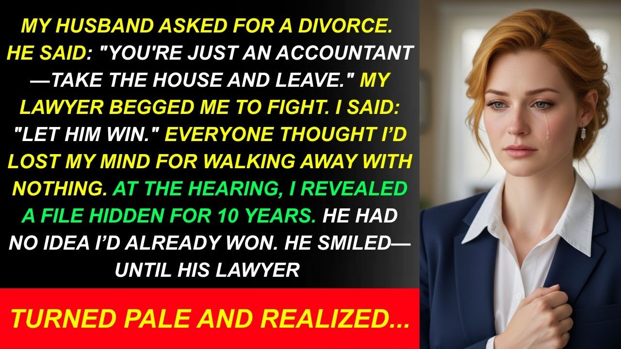 My Husband Took Everything in the Divorce — Until He Realized He Was...