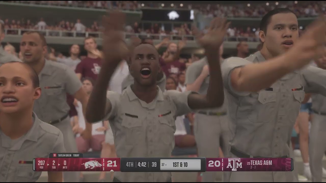 Freshman year college football 25 gameplay 