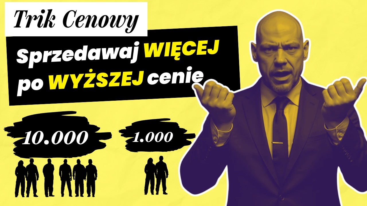 🧠  Podwoił cenę. Sprzedał więcej. Dlaczego?