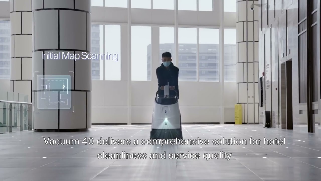 Vacuum 40 erklärt – Autonomer Staubsaugerroboter für Hotels, Büros & Healthcare