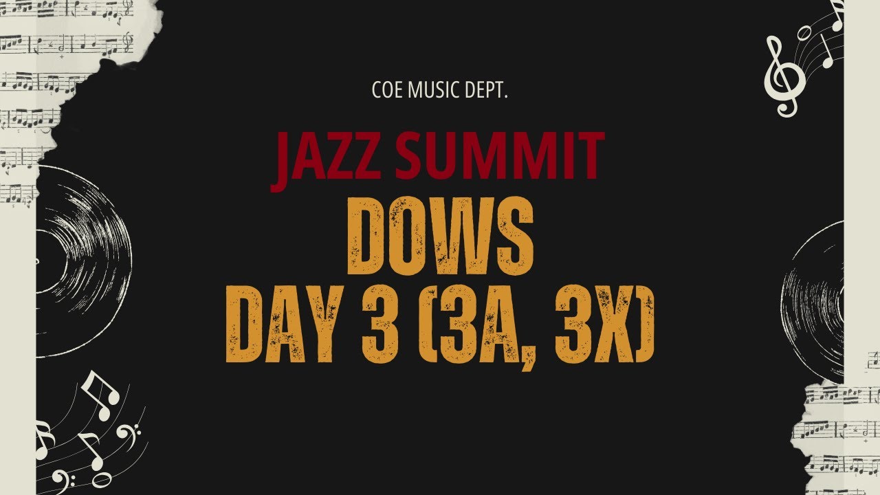 Coe College Jazz Summit Dow's Theatre (3A, 3X): Day 3