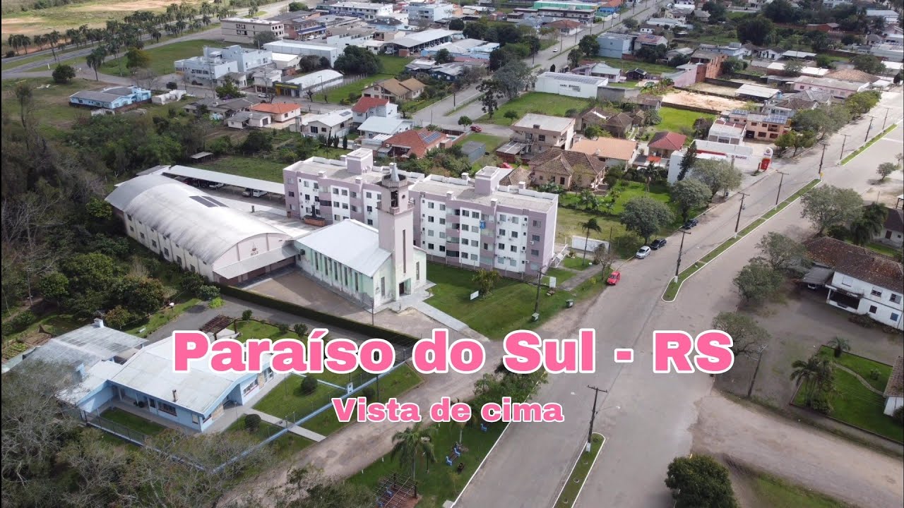 Paraíso do Sul - RS - vista de cima