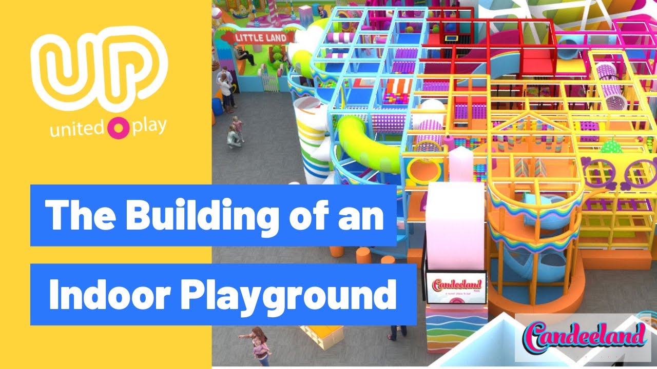 Building an Indoor Playground with Custom Soft Play, Toddler Area and Theming from United Play.