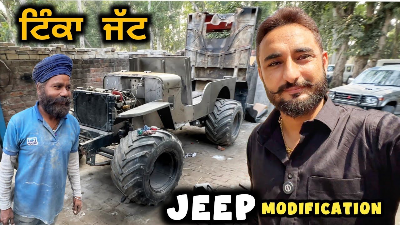 Jeep Modification Start 🔥   Hun banugi asli beast 😎🚙
