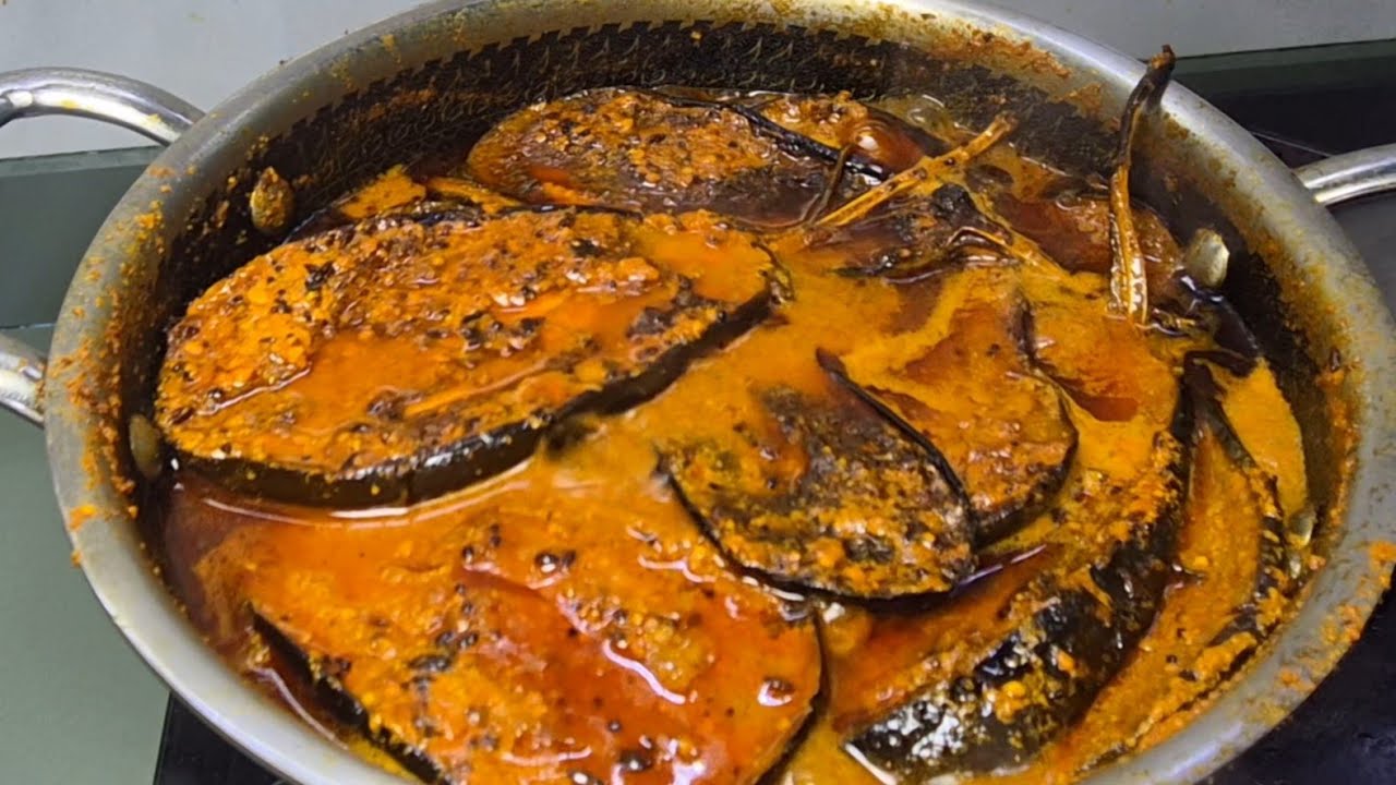 Fried Baingan ki Sabji | Fried Eggplant Vegetable 🍆 