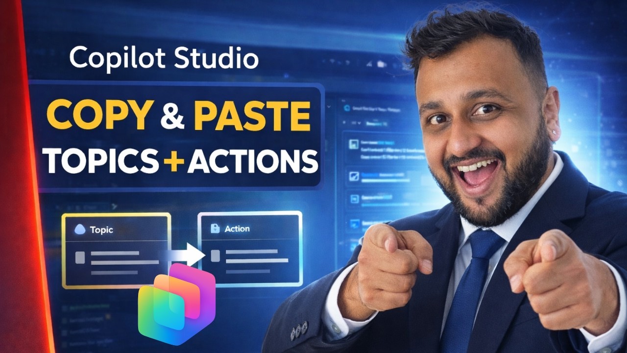 How to Copy & Duplicate Topics in Copilot Studio | Full Backup + Code Editor Trick