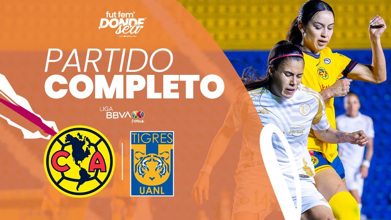 Partido Completo: América vs Tigres | Jornada 14 | Clausura 2025