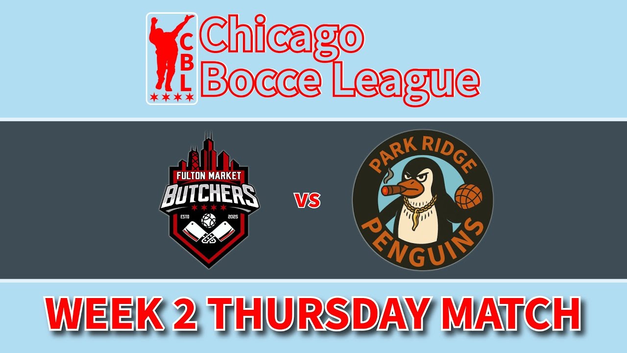 Chicago Bocce League Week 2 Thursday Match