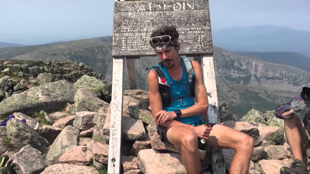 Scott Jurek AT Speed Record Q & A on Katahdin