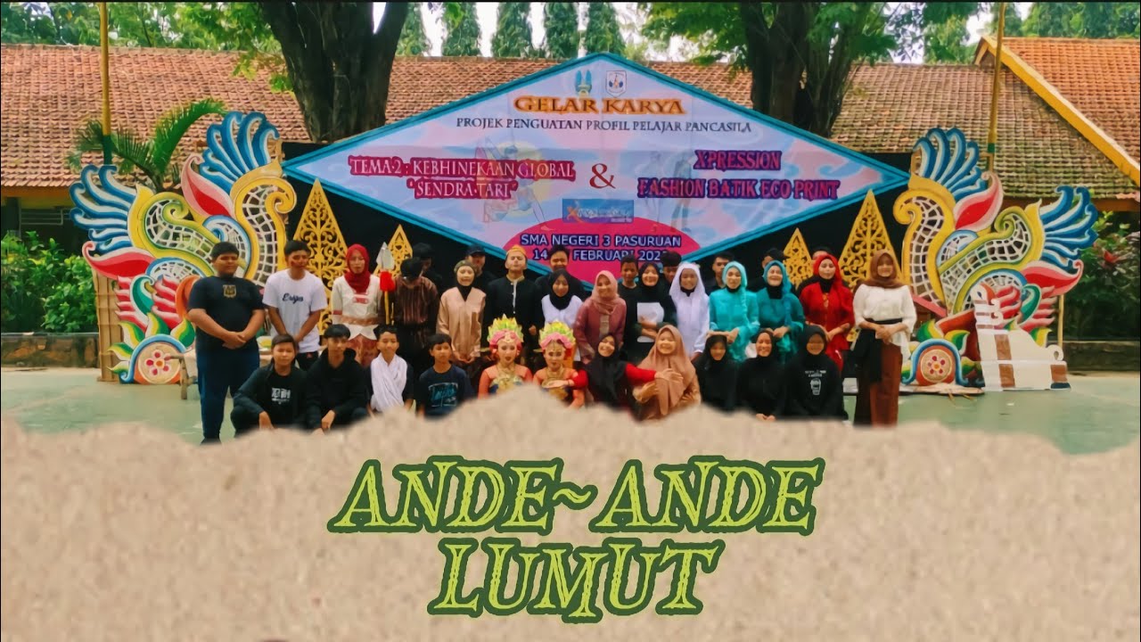 Drama Ande Ande Lumut X-3 SMAN 3 PASURUAN
