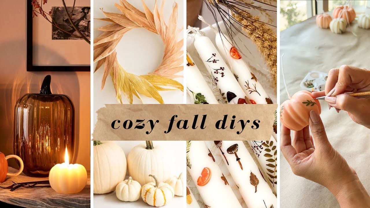 *НОВЫЕ* ИДЕИ ОСЕННЕГО ДЕКОРА СВОИМИ РУКАМИ, МОДНЫЕ В 2024 ГОДУ 🍂 (уютные варианты осеннего декора...
