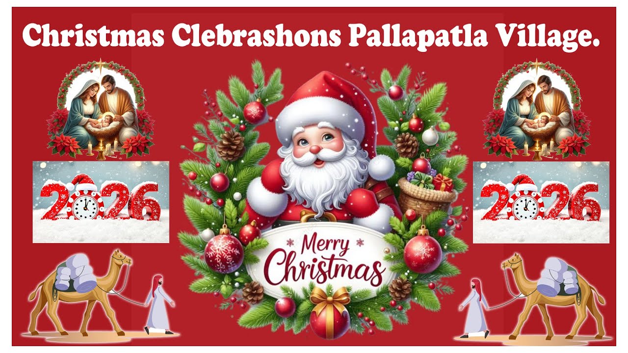 christmas Celebration pallapatla village.