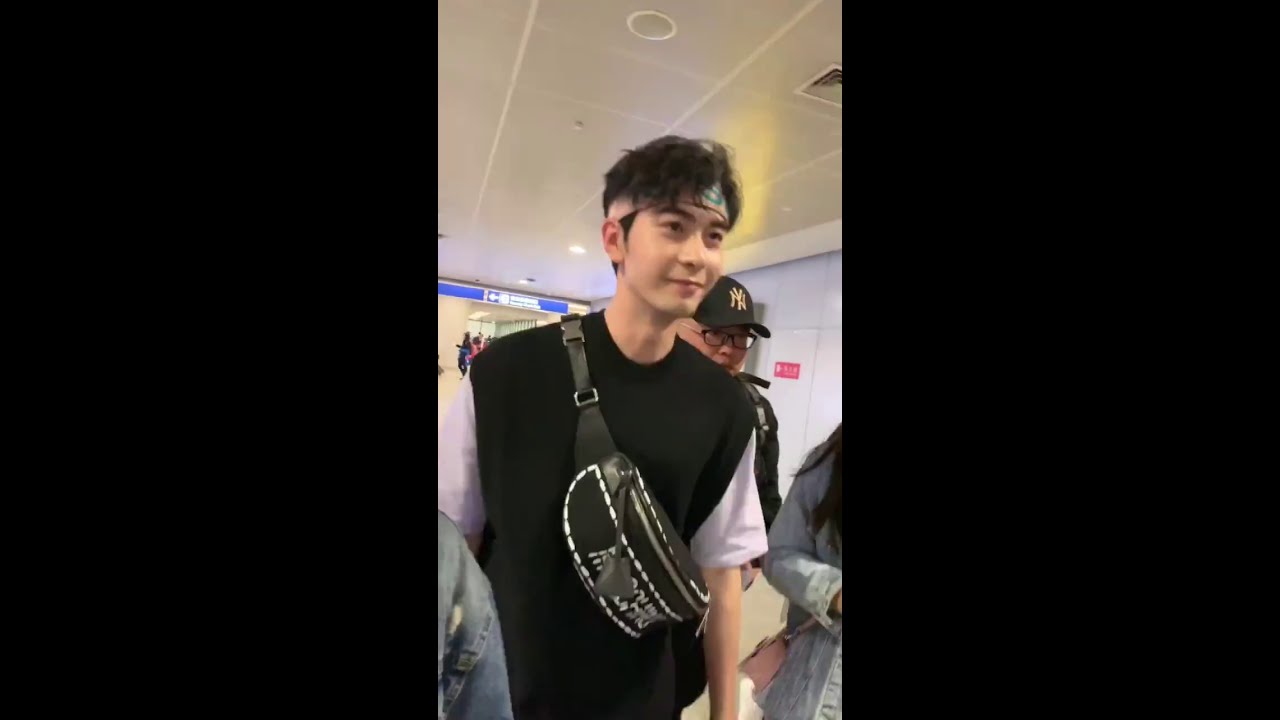 【饭拍Fan Camera】20190428陈星旭 Xingxu Chen 北京机场Beijing Airport Part 1 拍摄者 陈同学和陈可爱